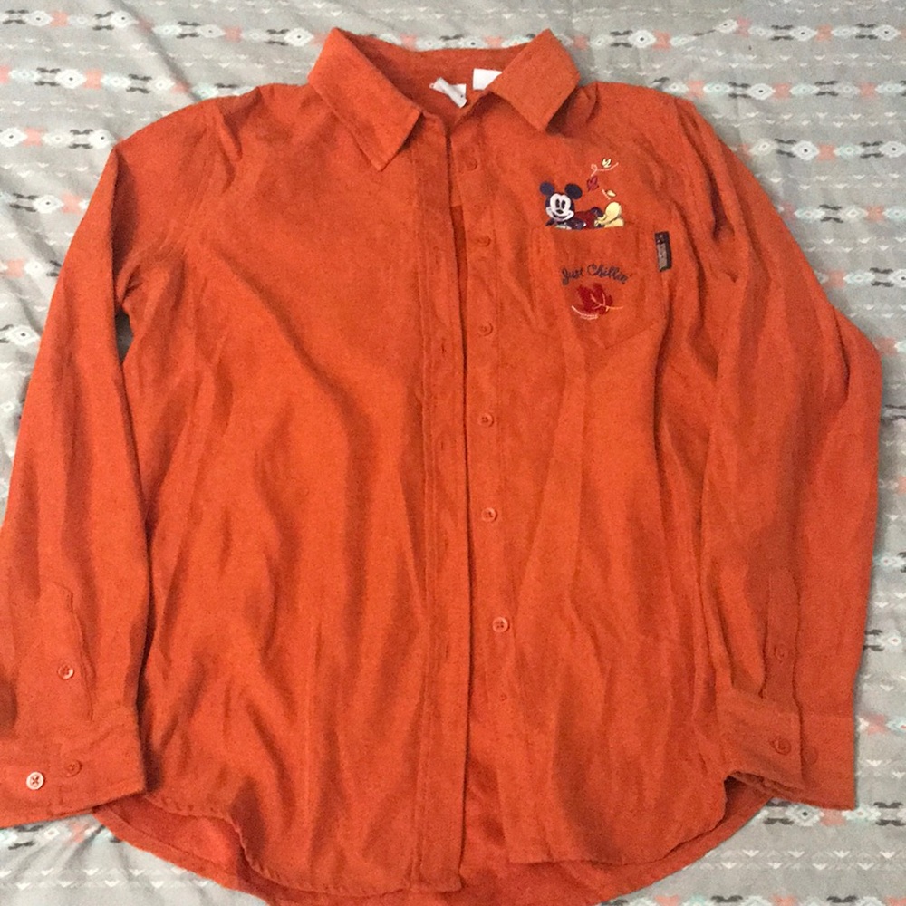 Disney button down shirt